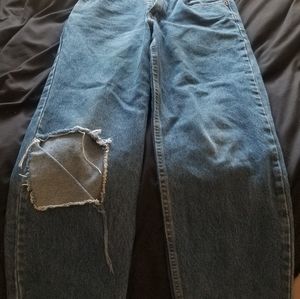 Vintage Levi's with cherries on the pockets
